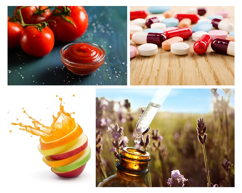 [Translate to English:] Homogenisatoren in Lebensmittel-, Pharma- und Kosmetikindustrie