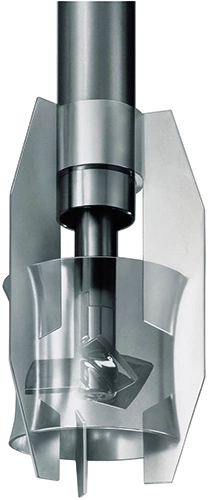 [Translate to English:] Ytron-Y Leitstrahlmischer Aufsatz